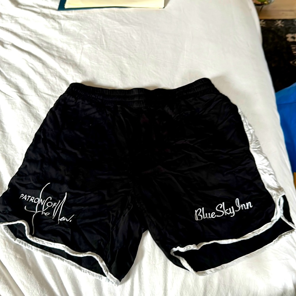 Blue sky inn x patron of the new shorts unisex with drawstrings